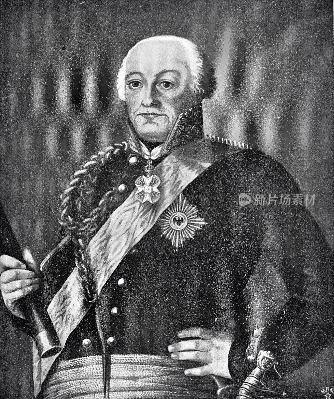 L'homme de Courbiere将军，普鲁士陆军元帅